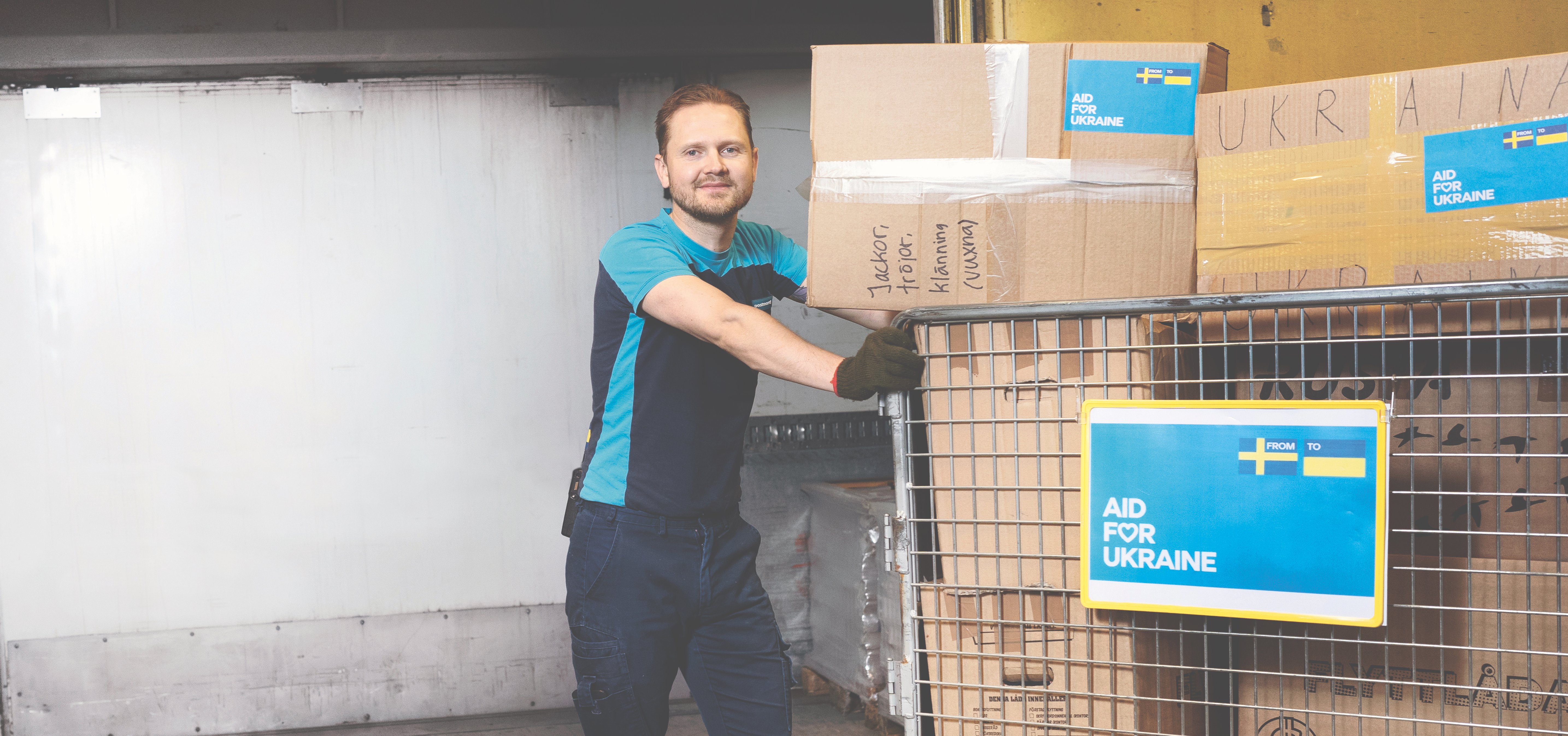 Aid For Ukraine | PostNord